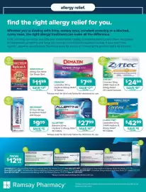 Ramsay Pharmacy catalogue Page 2: Allertine Bilastine 20mg Hayfever & Allergy Relief €27,99