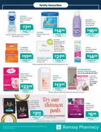 Ramsay Pharmacy catalogue Page 7: QV Baby Moisturising Cream €14,49, Milky Foot Intense Exfoliating Foot Mask €22,49