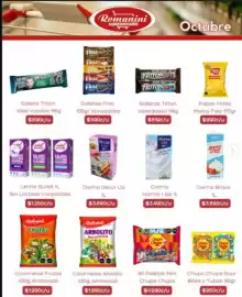 Catálogo Supermercados Romanini Página 2: Marco polo - papas fritas €990,00, Chupa chups sour bites y tubes €950,00