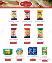 Catálogo Supermercados Romanini Página 3: Suave - jabón liquido €899,00, Zuko - jugos zuka €165,00
