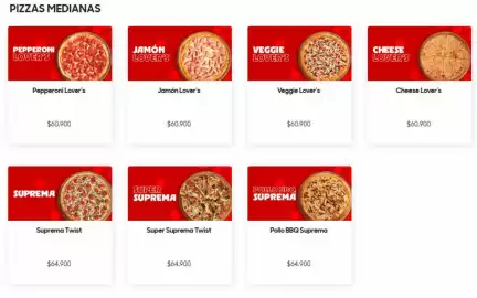 Catálogo Pizza Hut Página 6
