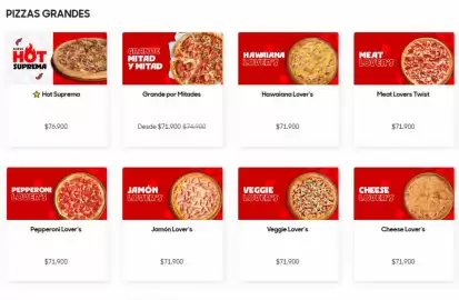 Catálogo Pizza Hut Página 7