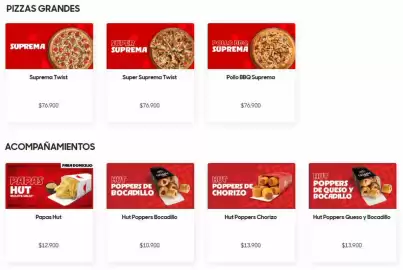 Catálogo Pizza Hut Página 8