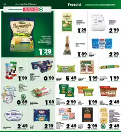 Volantino Eurospar Pagina 10: Parmigiano Reggiano Grattugiato Parmareggio €1,29, Grana Padano €1,89