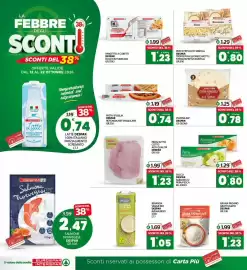 Volantino Eurospar Pagina 18: PASTA FRESCA DI SEMOLA DESPAR €0,80, Pancetta a cubetti €1,23