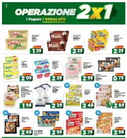 Volantino Eurospar Pagina 2: PROSCIUTTO COTTO GRAN TENERONE €2,99, ZUPPE DESPAR €2,89
