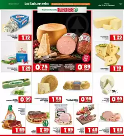 Volantino Eurospar Pagina 9: Prosciutto Cotto Alta Qualità Gardani €1,99, FORMAGGIO STAGIONATO AL PEPE NERO €1,59