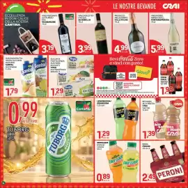 Volantino Crai Pagina 10: Succhi di frutta senza zuccheri aggiunti Yoga €1,29, Santal Dolce di Natura Ace/Ananas €1,79