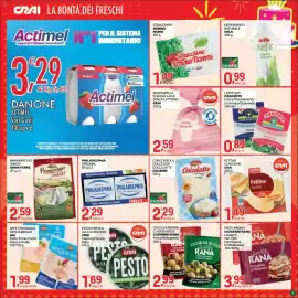 Volantino Crai Pagina 7: Stracchino Nonno Nanni €1,49, Mozzarella di bufala dop senza lattosio Crai €2,59