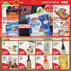 Volantino Crai Pagina 8: Vitel tonnè Gianni Negrini €3,69, Fontina Dop Cooperativa Produttori Latte e Fontina €4,59