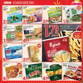 Volantino Crai Pagina 9: Tortini panati Frosta €1,99, Lasagne alla bolognese Crai €4,29