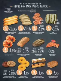 Folleto Cash Fresh Página 9: Pan serrano largo €2,25, Hogaza maíz 5,4% o pan alemán €1,75