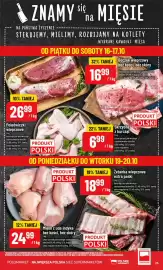 Polomarket gazetka tydzień 42 Strona 25: Mięso z uda indyka bez kości, bez skóry €24,99, Żeberka wieprzowe extra paski €18,99