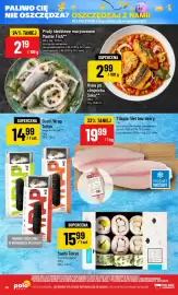 Polomarket gazetka tydzień 42 Strona 28: Tilapia filet bez skóry €19,99, Sushi Wrap Tokyo łosoś pikantny €14,99