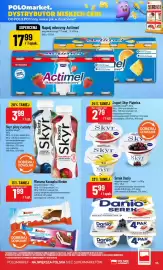 Polomarket gazetka tydzień 42 Strona 35: Serek Danio truskawkowy 4-pak €5,99, Mleczna Kanapka Kinder €1,99