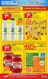 Polomarket gazetka tydzień 42 Strona 4: Ser żółty w plastrach Serenada Radamer €3,99, Kefir Krasnystaw €1,99