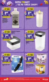 Polomarket gazetka tydzień 42 Strona 16: Pojemnik na artykuły sypkie*** €10,00, Świeca zapachowa trójkolorowa Aura €9,00