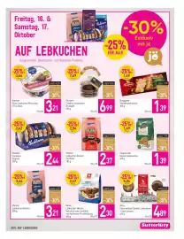 Sutterlüty Flugblatt woche 42 Seite 13: Weiss Lebkuchen Herzen Vollmilch oder Zartbitter mit Aprikosen-Fruchtfüllung €2,30