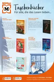 Müller Flugblatt Seite 1: Laurie Gilmore WARM ME IN WINTER €14,00, Karen Swan Wie Sterne am Winterhimmel €13,00