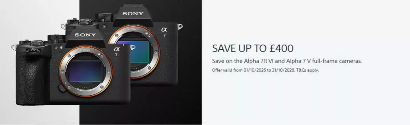 Sony (valid until 31-10)