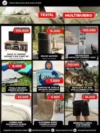 Catálogo Supermayorista Vital semana 42 Página 4: Rack tv centro estant 3 div c/est 55" €100.000,00