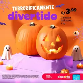 Catálogo Plaza Vea Página 14: Calabaza halloween €3,99