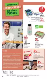 Catalogue U Express page 10: Etrez Yaourt brasse avec des fruits €1,99, LA COTIERE Yaourt a boire €1,70