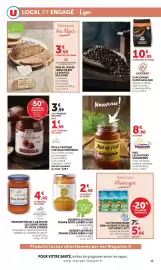 Catalogue U Express page 11: L'arbre à jus Desserts de fruits €2,40, La SOURCE des PAINS PAIN AU LEVAIN €3,50