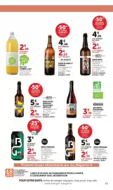 Catalogue U Express page 13: NEPO BIÈRE NEIPA TROPICAL MILKSHAKE €2,75, L'arbre à jus Pur jus €2,60