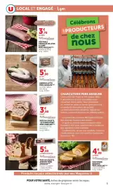 Catalogue U Express page 3: Père Anselme Saucisson Brioché €4,99, Anselme Pâté en croûte €5,50