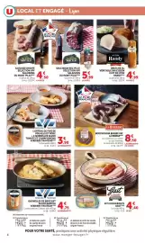 Catalogue U Express page 4: VERRIERE TRAITEUR Gâteau de foie de volaille et porc €3,90