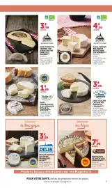 Catalogue U Express page 7: L'Arbusigny REBLOCHON DE SAVOIE €7,99, Étoile du Vercors Saint-Marcellin IGP €1,99