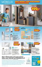 Möbelix Prospekt Seite 4: Spiegel Clever €49,00, Garderobenbank Clever €119,00