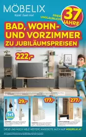 Möbelix Prospekt Seite 1: Highboard Jake €255,00, Garderobe Erika €177,00