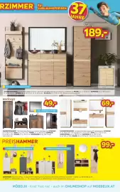Möbelix Prospekt Seite 3: Garderobenschrank Tonale €199,00, Garderobenschrank Welcome €189,00