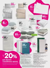 Mömax Flugblatt woche 42 Seite 14: Premium Living Kopfpolster Martha Luise €18,00, Nadana Steppdecke Bambus €20,00