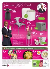 Mömax Flugblatt woche 42 Seite 16: Mömax Profiterol Pistacchio €3,00, Mömax Hühnerfilet vom Grill €7,00
