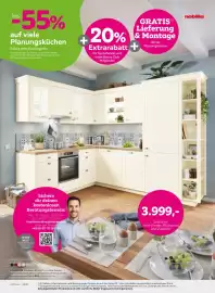 Mömax Flugblatt woche 42 Seite 6: Nobilia Eckküche €3.999,00