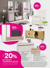 Mömax Flugblatt woche 42 Seite 8: Zandiara Sideboard Gatsby €444,00, Based Wohnwand Milazzo €222,00
