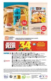 Catalogue Super U | Foire à la Bière page 10: LA PIZZA DE MANOSQUE €8,69, BREWDOG BIÈRE PUNK IPA €1,99