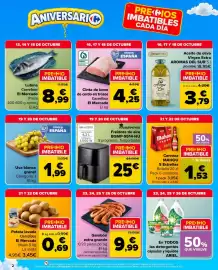 Folleto Carrefour Market Página 2: Uva blanca granel €1,99, Carrefour Cinta de lomo de cerdo en trozos €4,25