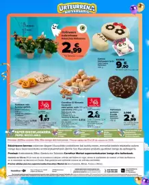 Folleto Carrefour Market Página 24: Catrina Halloween tarta €9,90, Kalabaza- edo burezur-galleta €1,97