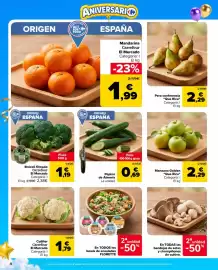 Folleto Carrefour Market Página 4: Pepino de Almería €0,69, Carrefour Brócoli filmado €1,19