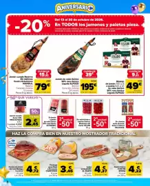 Folleto Carrefour Market Página 8: Legado ELPOZO Jamón de cebo ibérico €195,00