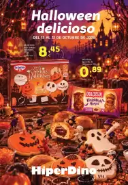 Folleto HiperDino Página 1: Dulcesol - bizcocho de halloween €0,89, Dr oetker - deco cookies halloween €8,45