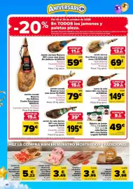 Folleto Carrefour Página 10: Elpozo jamón de cebo ibérico €195,00, Altorreal jamón de cebo ibérico 50% raza ibérica €149,00