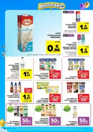 Folleto Carrefour Página 16: Pascual leche semidesnatada sin lactosa €1,29