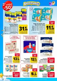 Folleto Carrefour Página 44: Tarritos HERO €5,29, Dodot pants €12,95