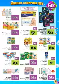 Folleto Carrefour Página 45: Puleva leche buenas noches peques €1,00, Toallitas Dodot Pure Aqua €5,00