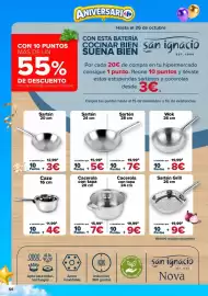 Folleto Carrefour Página 56: Cazo 16 cm €11,99, Cacerola con tapa €15,99